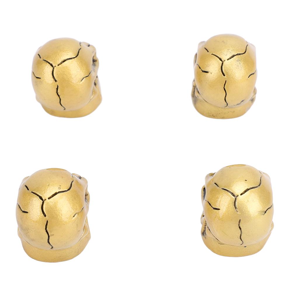 4 STÜCK Reifenventilkappen Luftdicht Staubdicht Reifenventilabdeckungen Universal für Autos LKWs Fahrräder