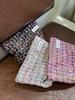 Luxury Woolen Women's Cosmetic Bag Retro Female Toiletries Storage Bags Casual Portable Girls Travel Clutch Makeup Case Handbags