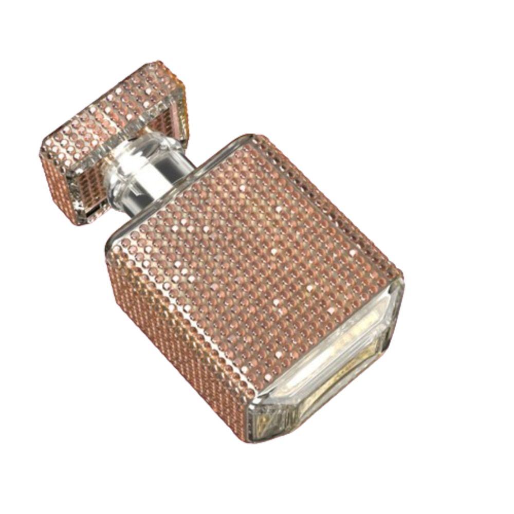 Luxury Glass Perfume Bottle Press Type Travel Spray Bottle Shiny Spray Jars  Liquid Container
