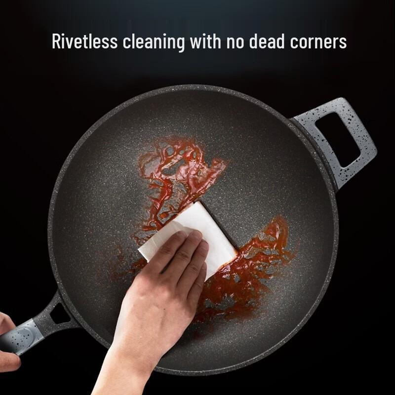ASD Magic Stone Non-Stick Stir-Fry Pan