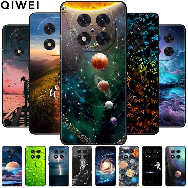For Redmi Note 14 Pro+ Plus Case Cartoon Painted Silicone Black TPU Bumpers for Redmi Note14 Pro 5G Shockproof Soft Cover 14Pro