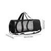 Surfing Swiming Multifunctional Snorkeling Foldable Mesh Tote Portable Nylon Outdoor Scuba Diving Extra Large Beach Storage Bag