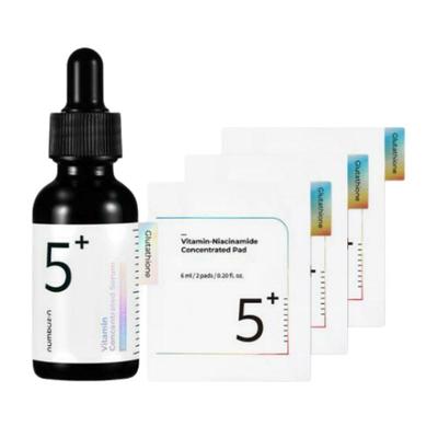No.5 Glutathione C Spot Ampoule Shot 30ml (with 6 Pads Bonus)