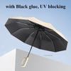 Extra Large Reinforced Wind-resistant Rain-resistant Dual-purpose UV Blocking Fully Automatic Ring-buckle Umbrella
