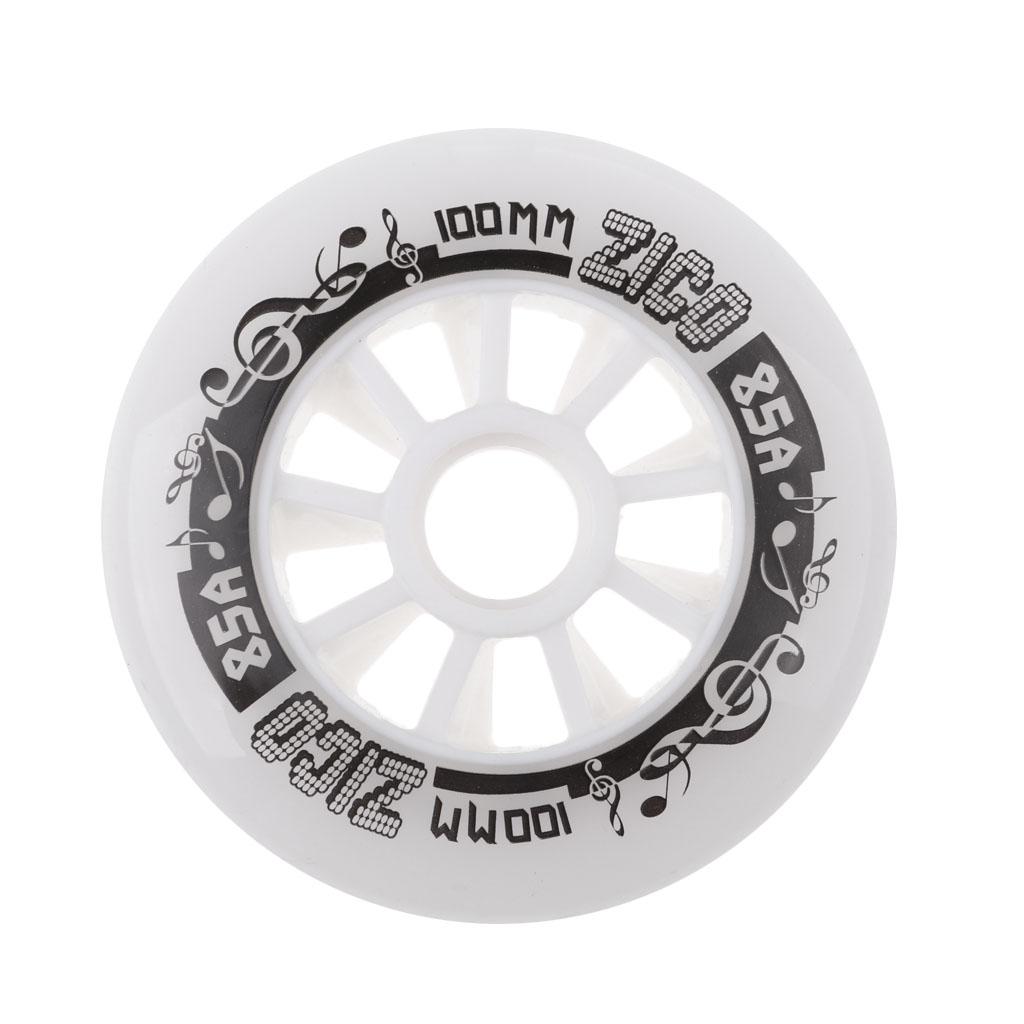 Rodas de Patins Inline para Exterior Substituição Rodas Duráveis Patins Rodas de Corrida Acessórios 90mm / 100mm / 110mm 3 tamanhos