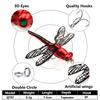 Dragonfly Imitation Bait -  7.5Cm/6.2G Topwater Crawling Insect Lure For Fly Fishing - Lifelike Fly Replica