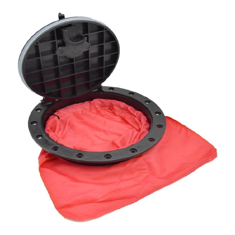 Deck Hatches Cover Waterproof Round Hatches Cover Plastic Deck Cover Deck Inspection Plate for Marine Boats Kayaks Canoes