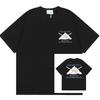 Grenzüberschreitend auf Lager exklusiv Casablanca Doppelgaze reine Baumwolle Unisex T-Shirt Hip-Hop lässig Kurzarm locker Rundhals