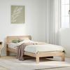 VidaXL Bed Frames Without Mattress 90x190 Cm Solid Pine Wood, Bedroom Furniture, Bed Base, Wooden Bed, Bed, Bed 855567
