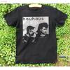 Bauhaus And Remains Album Cover Black T Shirt Size S 5XL Vintage Washed Designer Clothes Stretched Comfortable Homme Slightly