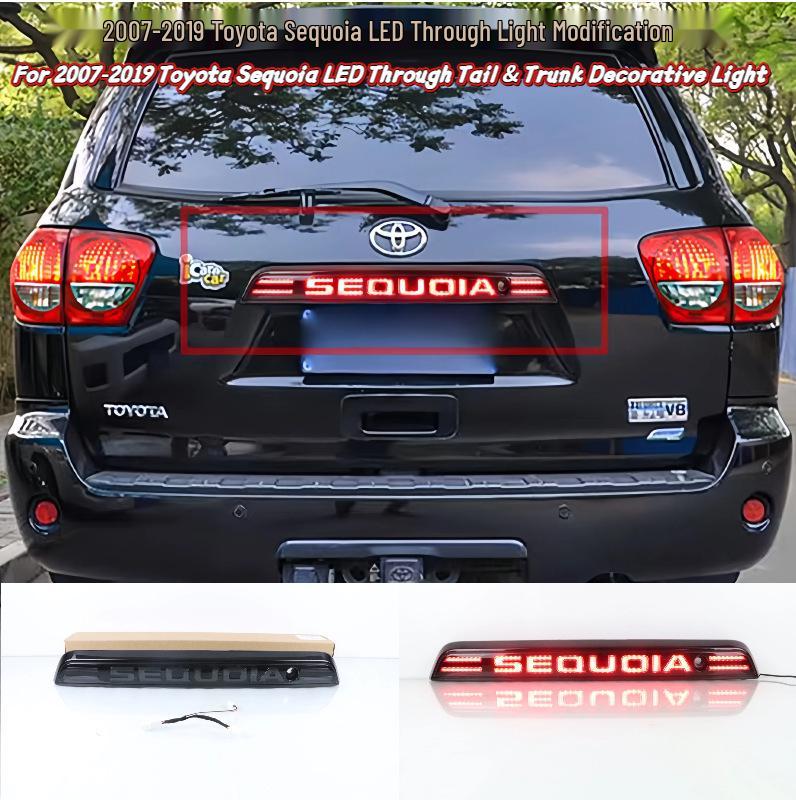Комплект для модификации подсветки номерного знака Toyota Sequoia 2007-2019