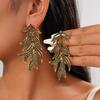 Leaf Earrings, Unique Temperament Earrings, High-end Earrings for Women