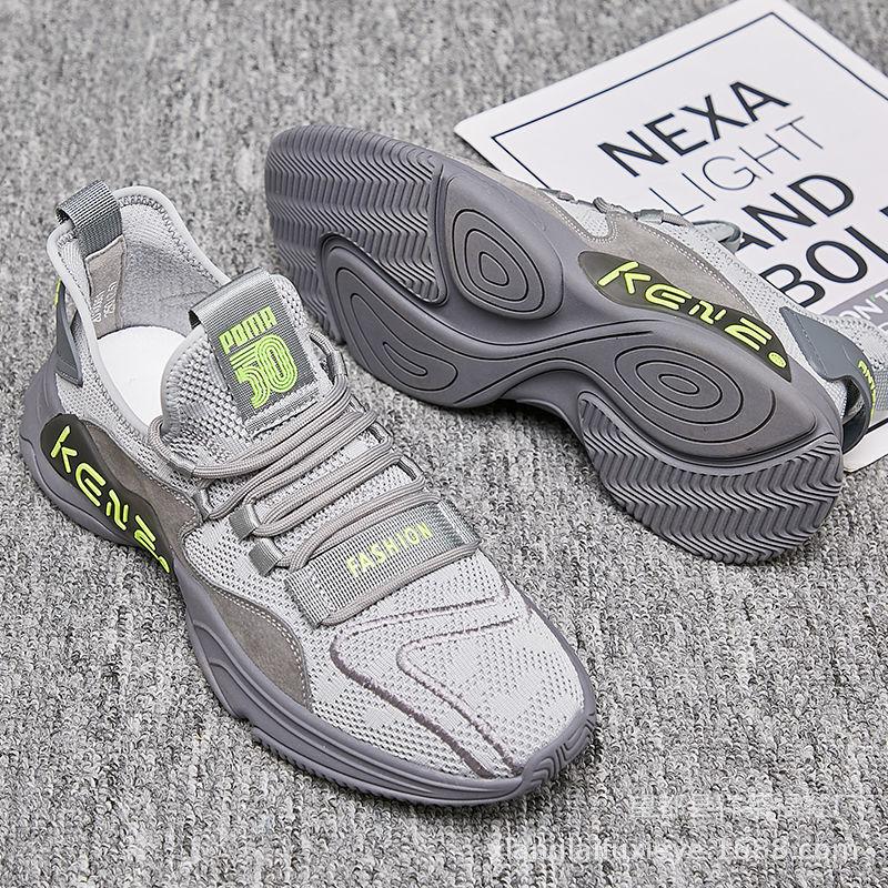 Mode Herr Casual Skor sneakers män Lättvikt Snörning Promenadskor tränare Herrskor