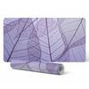 Decorative Desk Mat with a Delicate Leaves Pattern 100x50 Cm