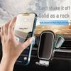 Supporto per Telefono da Auto a Rotazione Gravitazionale con Clip per Bocchetta d'Aria e Ventosa