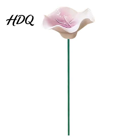 Bee Waterer Watering Station Ceramic Flower Shaped Waterer Vivid Realistic And Home