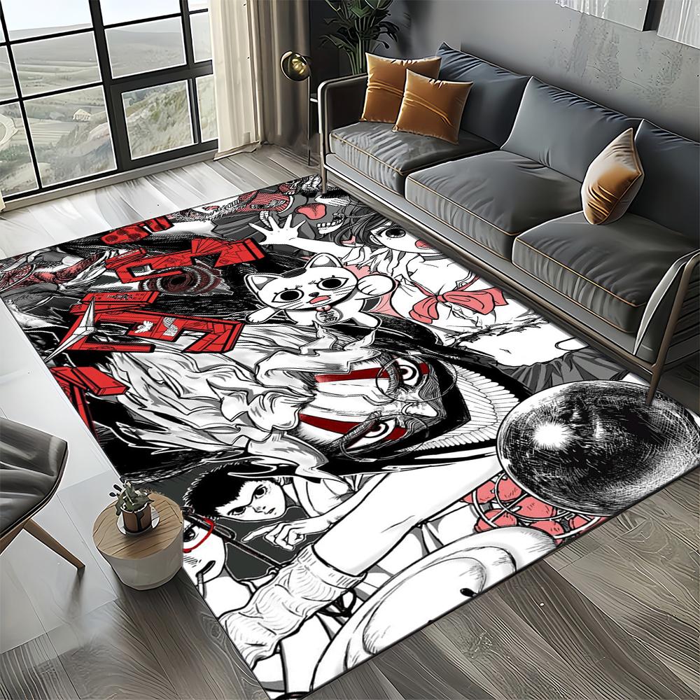DAN DA DAN Anime Cartoon Non-Slip Carpet Rug for Living Room Bedroom Sofa Kids Play Floor Mat HD Gift