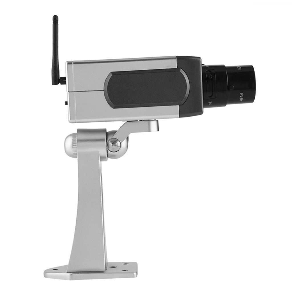 Bullet Dummy Fake Surveillance Security Camera Auto Movement Dummy Camera for Indoor & Outdoor