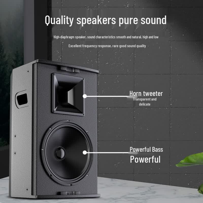 HuiDu ECC-101 Professional Conference Full-Range Speaker (CN version)