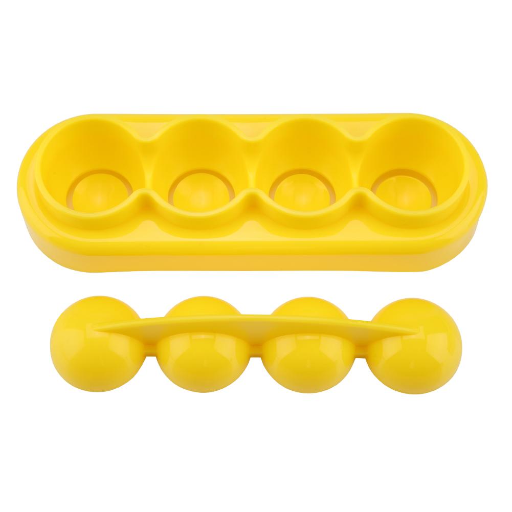 1pcs DIY Cute Mini Rice Vegetable Roll Mold Meat 4 Ball Maker Sushi Onigiri Tool Food Grade PP Material Kitchen Accessories