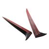 Gloss Black Pair Rear Window Side Wing Spoiler For BMW X3 F25 2011-2017