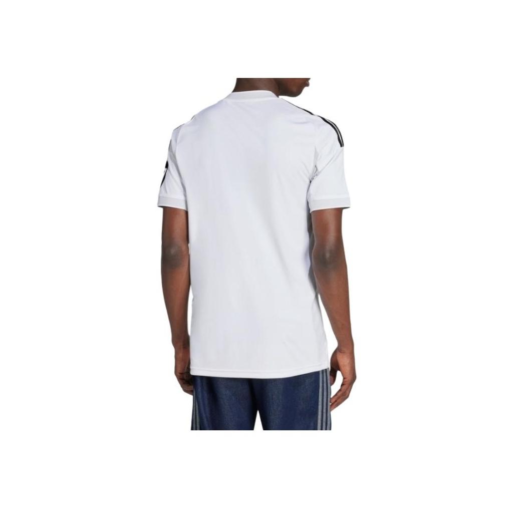 adidas Real Madrid Fan Edition Heim Schnelltrocknend Mode Weich Sport Kurzarm Fußballtrikot Herren Tops JJ1931