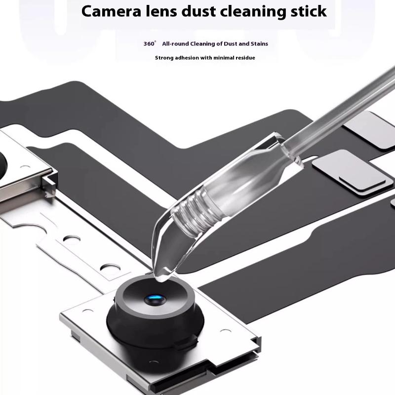 24/48Pcs Camera Portable Lens Cleaner Resin Synthetic Stick Dust Fingerprint Removal For Phone Camera Lens Screen Cleaning Tool