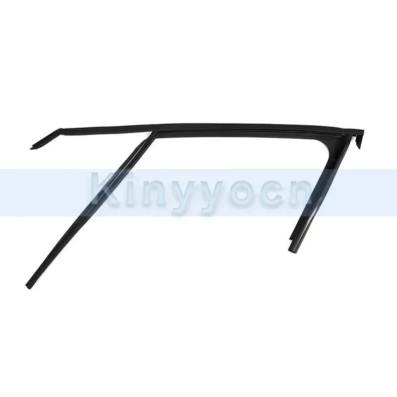 Car Window Upper Rubber Strip Sealing Black For Peugeot 2008 Glass Lifter Guide Groove Mud Trough