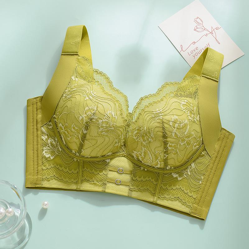 Adjustable Lingerie for Women Slim Gathered Bra Cinched Breast Anti Sagging and Anti Expansion Bra