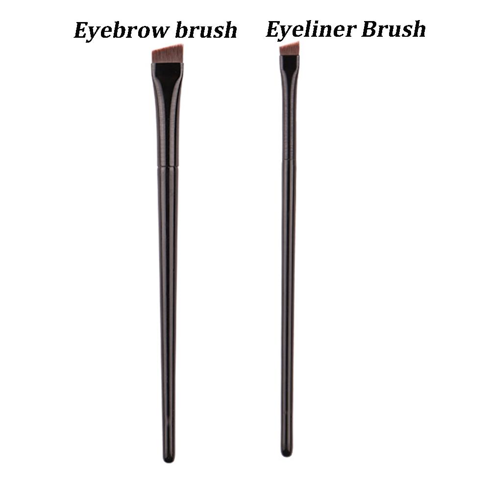 Synthetic Fiber Eyebrow Eyeliner Brush Makeup Brushes Eye Liner Brow Brushes Brow Contour Brush