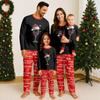 Christmas Day 3D Prints Family Matching Long Sleeve Tops+Pants Set Family Matching Sets