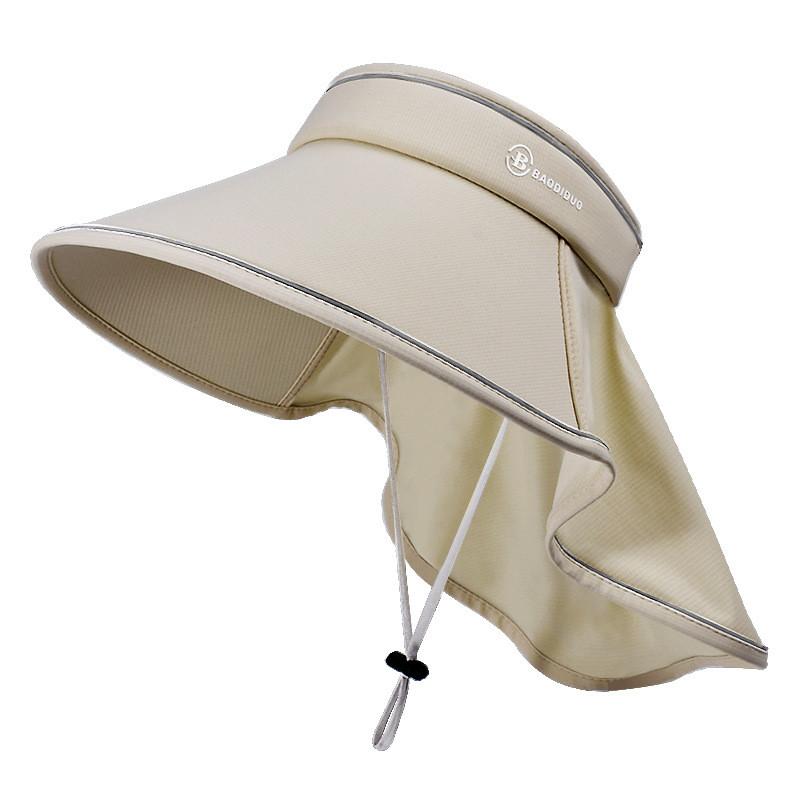 Summer Outdoor Sun Protection Hat With Wide Brim And Breathable Nylon For Womens Uv Shielding