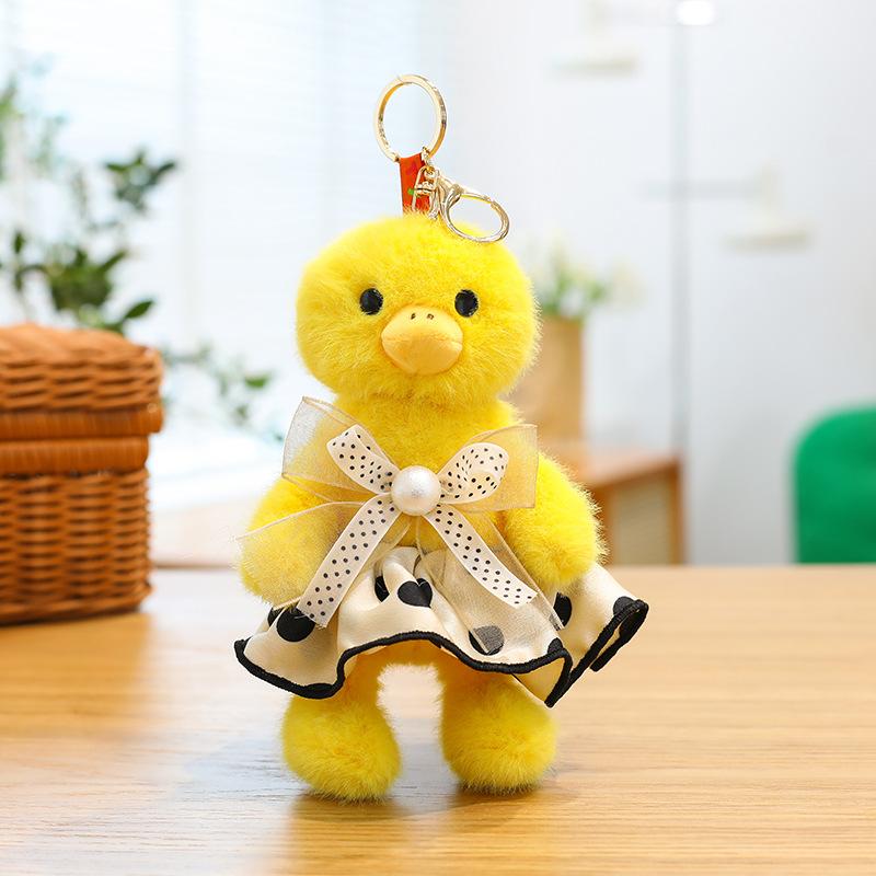 New Fragrance Creative Baseball Bear Plush Doll Keychain Bag Pendant Store Grab Doll Gift Goods