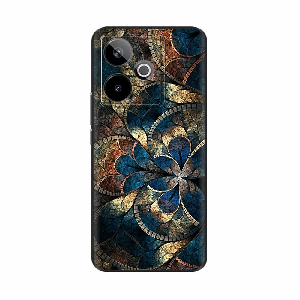 For Realme GT 7 Case Silicone Soft TPU Phone Back Cover For Realme GT 7T Case Cute Cartoon Cases For Oppo Realme GT7 Fundas Bags