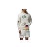 Air Jordan Alphabet Pattern Pullover Hooded Long Sleeves Hoodie White DQ8044-133
