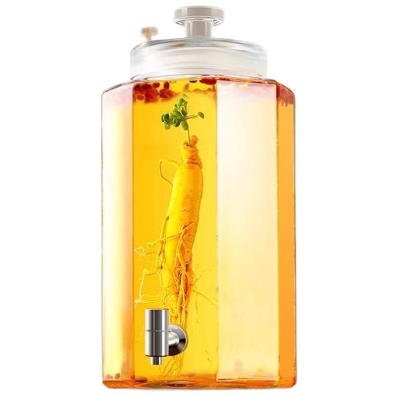 HANDUNYOU Sealed Glass Brewing Jar