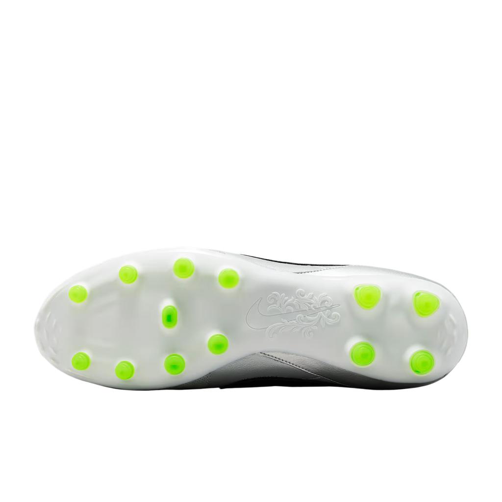 Nike Premier 3 Low FG Metallic Silver Volt Unisex Cleats Grey Black HM0265-004