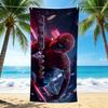 1Pc Spiderman Spiderverse Beach Towel Quick Dry Multiuse For Beach Pool Gym Yoga Home Travel Christmas Halloween Xmas Gift S132