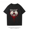 Trička metalové rockové kapely Bullet for My Valentine, Pánská a dámská trička s potiskem pro páry s krátkým rukávem, Pro každodenní nošení
