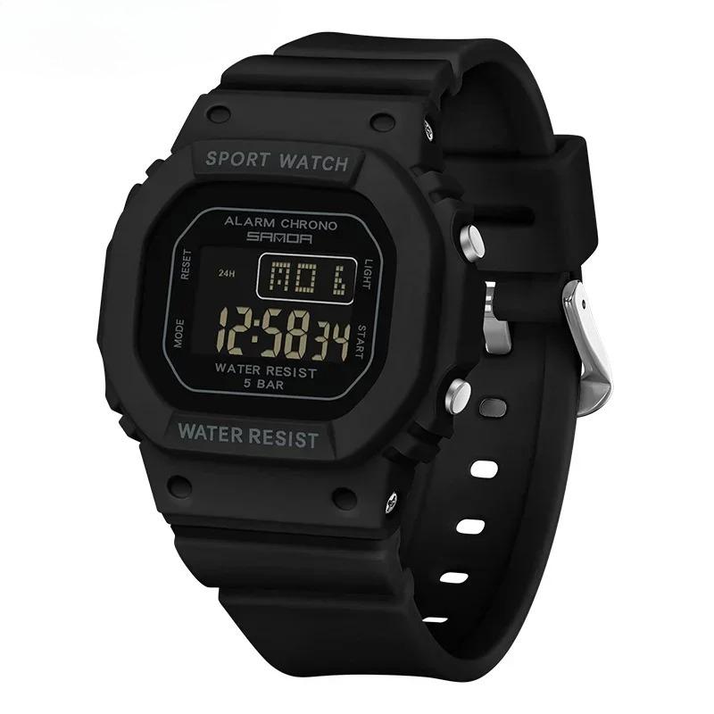 393 Luxury Waterproof Sport Digital Shockproof Ladies Wristwatch LED G Style Electronic Watch for Women Alarm Clock Reloj