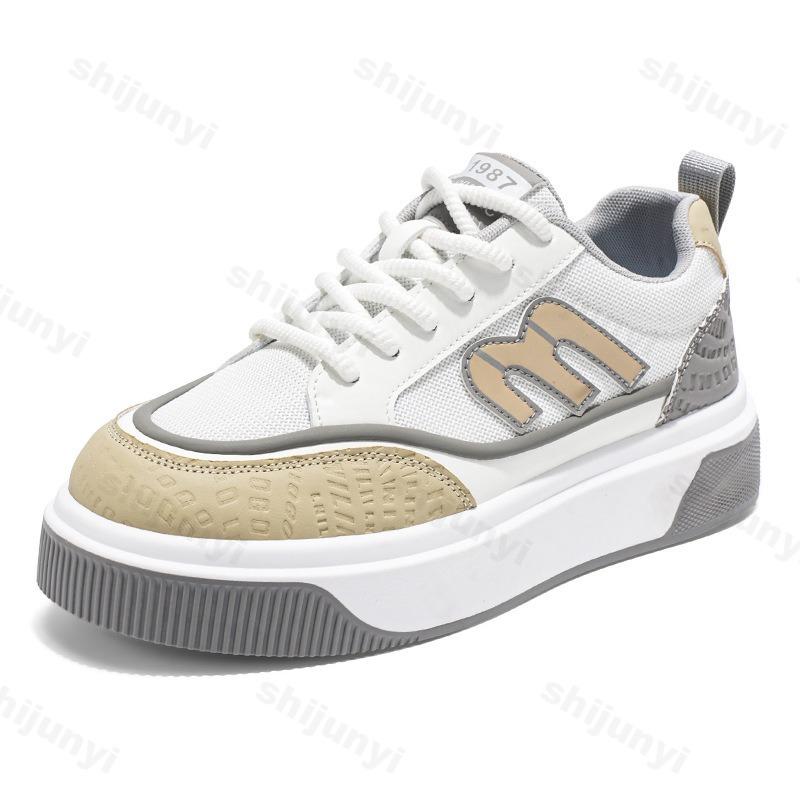 Fashion Fashion Trend Low Top Thick Soled Casual Sports Shoes for Men 2025 Autumn Versatile Mesh Breathable Comfortable Chunky sneakers