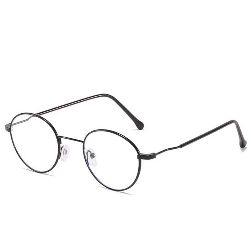 

Blue Light Blocking Minus Lens Oval Nearsighted Glasses Women Rose Gold Frame Student Prescription Eyeglasses 0 -0.5 -1.0 To -6 0 чорний