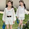 Girls' Ice Silk UV Protection Summer Suit 2026: Lightweight, Quick-Dry, Breathable Sun Protection Clothing