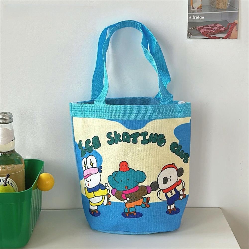 

Cute Graffiti Bucket Bag,Printed Cylinder,Commuting for Office Workers,Keys,Water Bottles,Miscellaneous Items, Daily Necessities синий