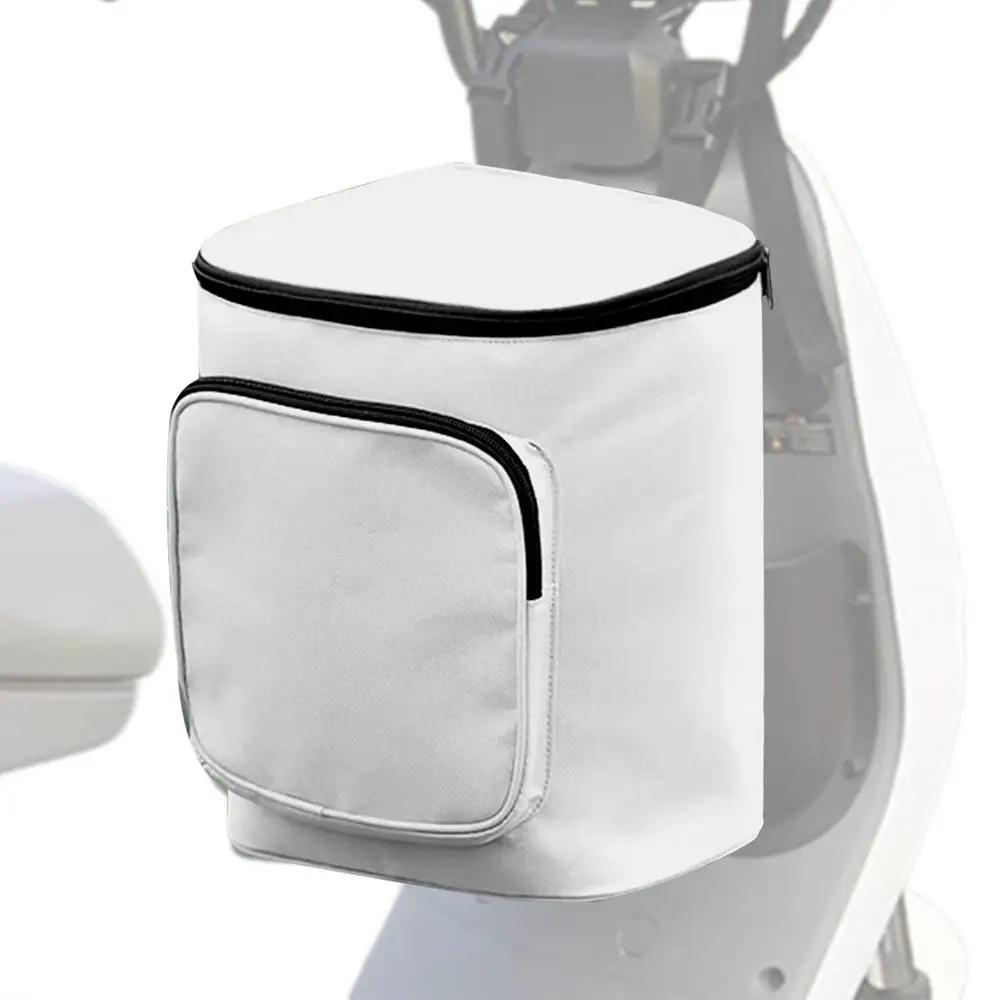 

Electric Bike Helmet Hanging Bag Large Electric Bike Waterproof Front Pocket Storage Hanging Bag Artifact Raincoat Covering Bag