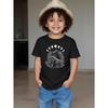 European Size Boys Round-neck Short-sleeved T-shirt with Mushroom Pattern Print