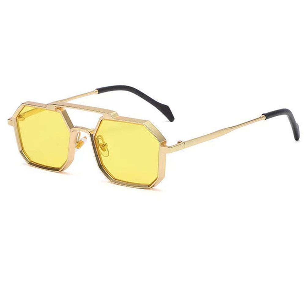Sunglasses Large Frame Metal Sunglasses Sun Glasses Double Beam Eyewear For Travel Men & Women Outdoor