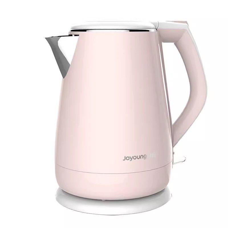 Изолированный электрический чайник Joyoung с защитой от ожогов, двойными стенками и регулятором температуры K15-F626 1.5L