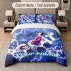 Custom Bedding Set Cristiano Ronaldo Pattern, Print Name Text 1 Duvet Cover Plus 2 Pillowcases Home Textile