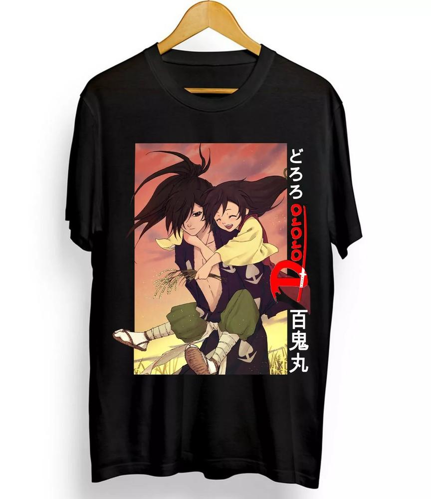 Dororo Shirt,Hyakkima wbr/ ru Dororo Shirt, Anime,Manga, Funny New  Black Unisex T-Shirt XL